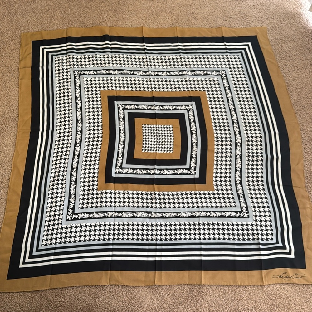 Linda Davis Silk Scarf